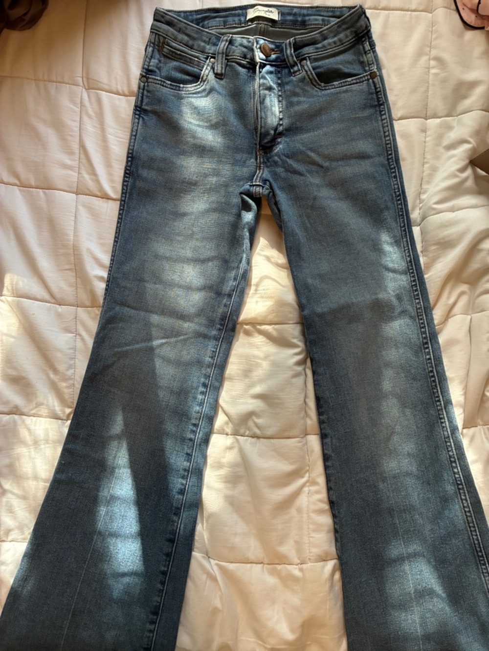 Wrangler Light Blue Retro Jeans